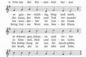 Du grosser, heilger Mann im Ranft KG 791