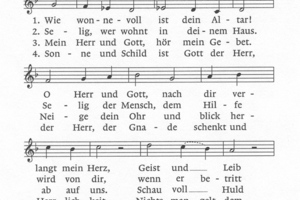 Wie lieblich ist dein Haus KG 39
