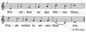 Wir ziehen zu des Herren Haus KG 648