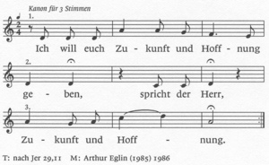 Ich will euch Zukunft und Hoffnung geben KG