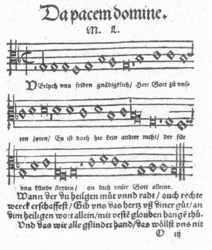 Verleih uns Frieden KG 589 - Zürich 1540